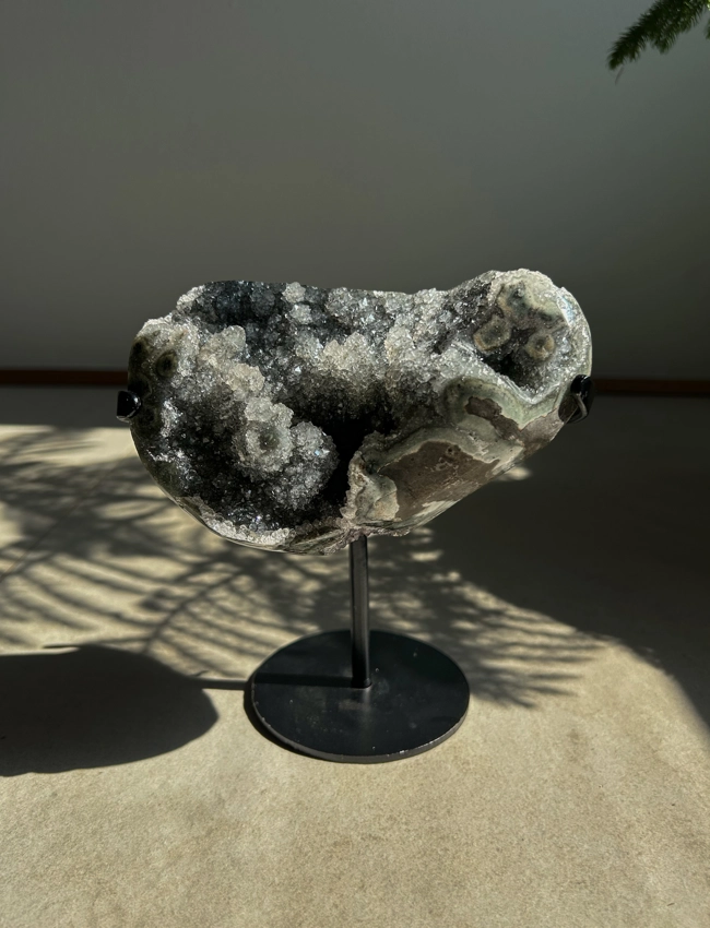 geode di Ametista Nera